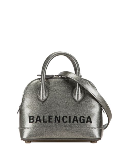 Balenciaga 2018-2023 XXS Glitter Ville Top Handle Bag satchel Women