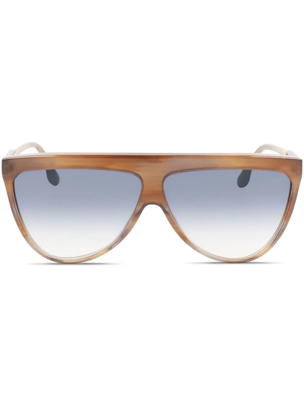 Victoria Beckham Eyewear ラウンドフレーム サングラス - ブラウン Victoria Beckham Eyewear ラウンドフレーム サングラス - ブラウン