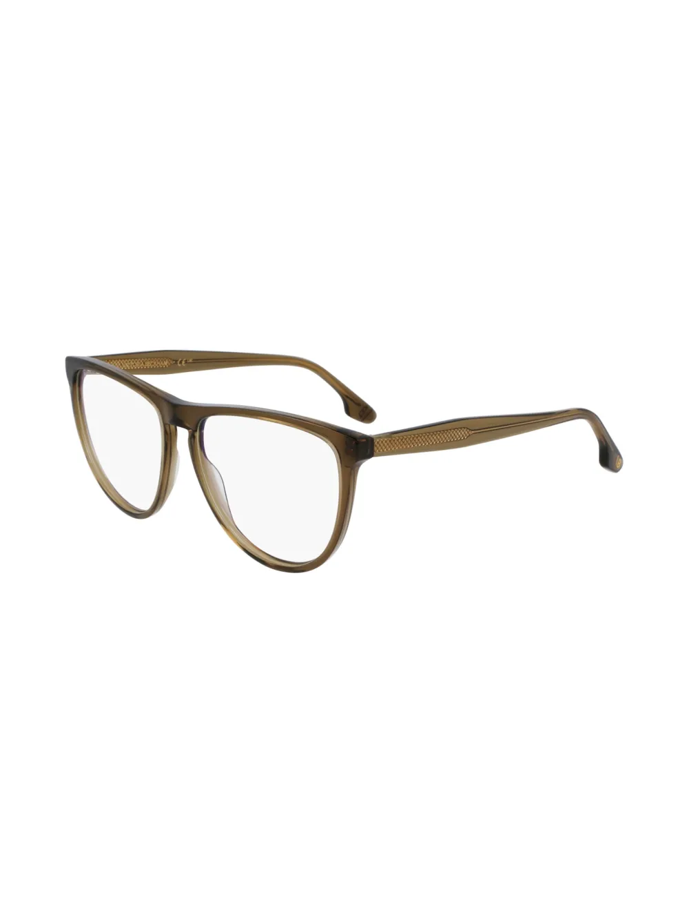 Victoria Beckham Eyewear Zonnebril met rond montuur Groen