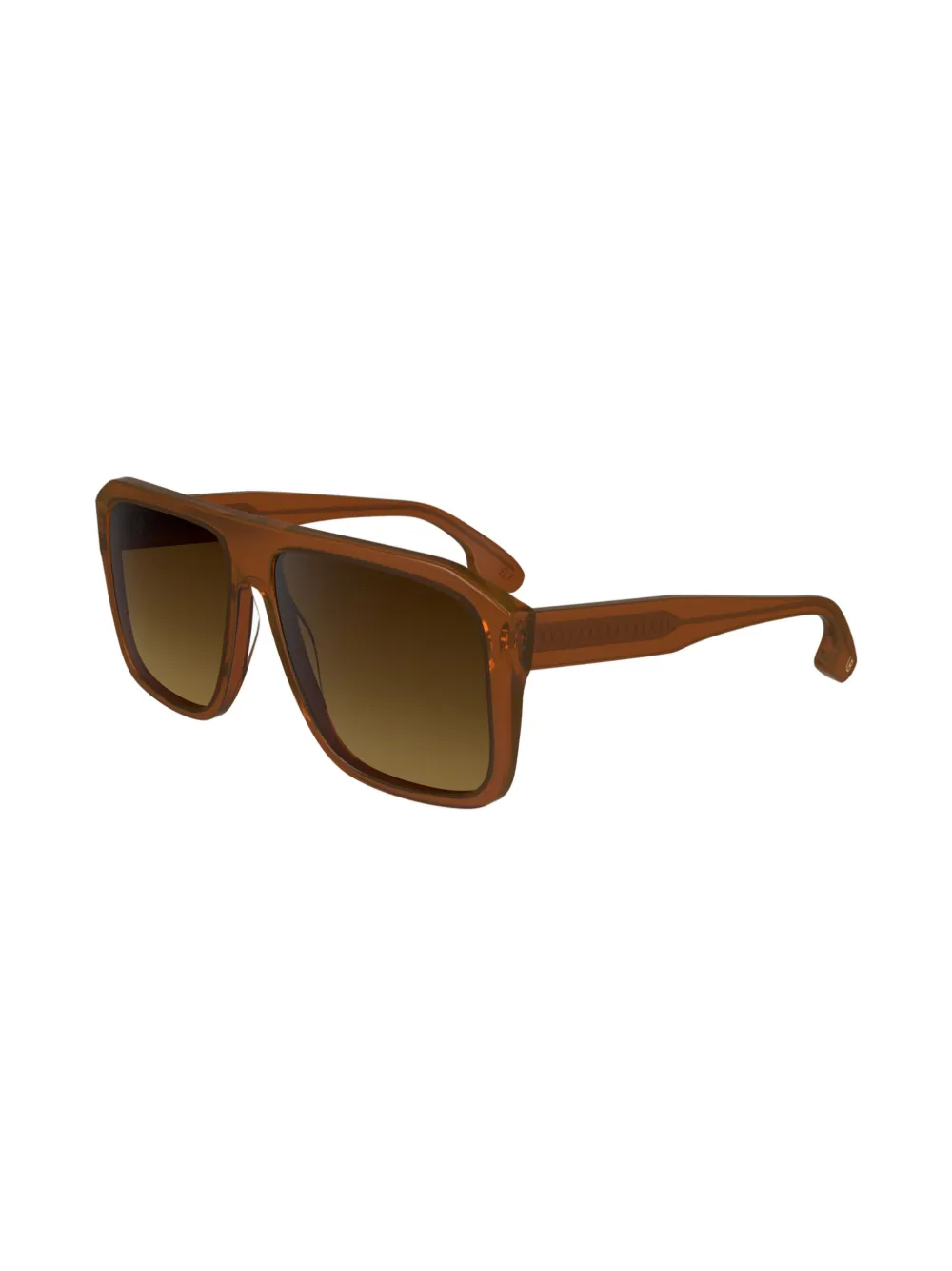 Victoria Beckham Eyewear Zonnebril met piloten montuur Bruin