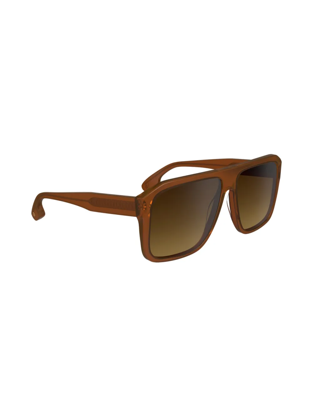 Victoria Beckham Eyewear Zonnebril met piloten montuur - Bruin