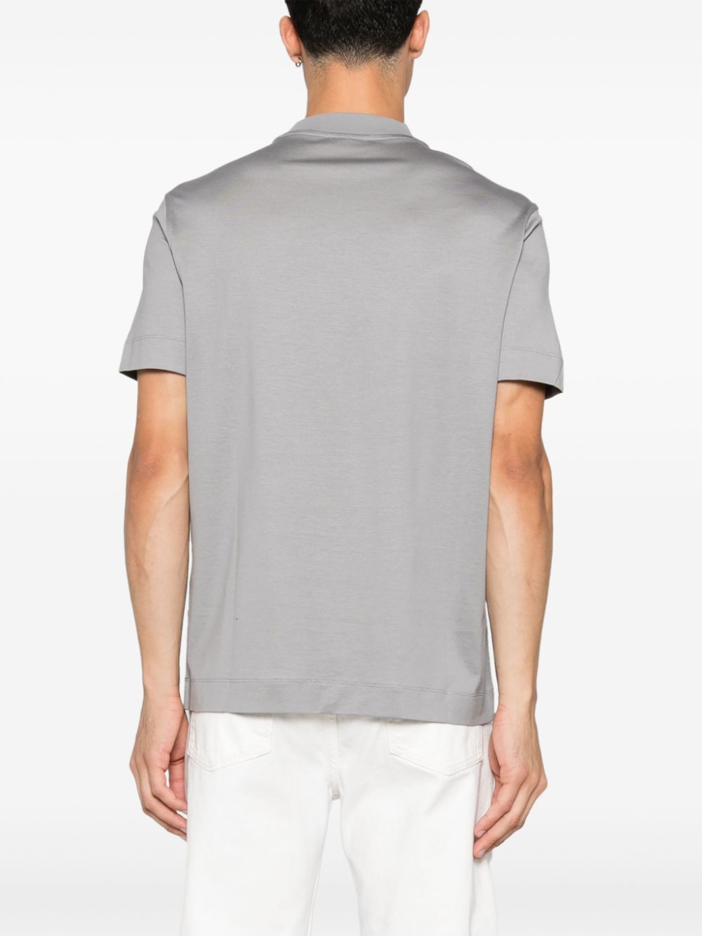 Emporio Armani flocked-logo T-shirt Men