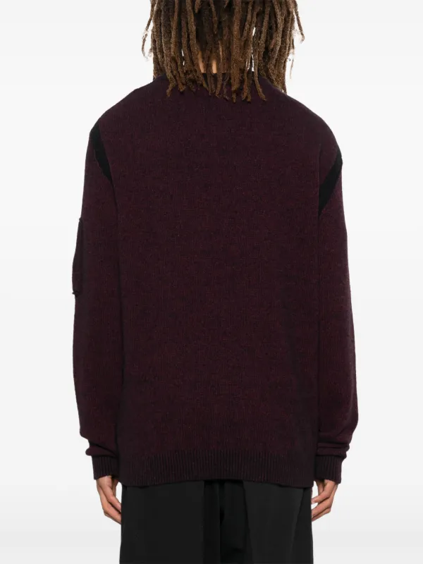 C.P. COMPANY 18AW ゴーグルレンズ ドライバーズニット-48