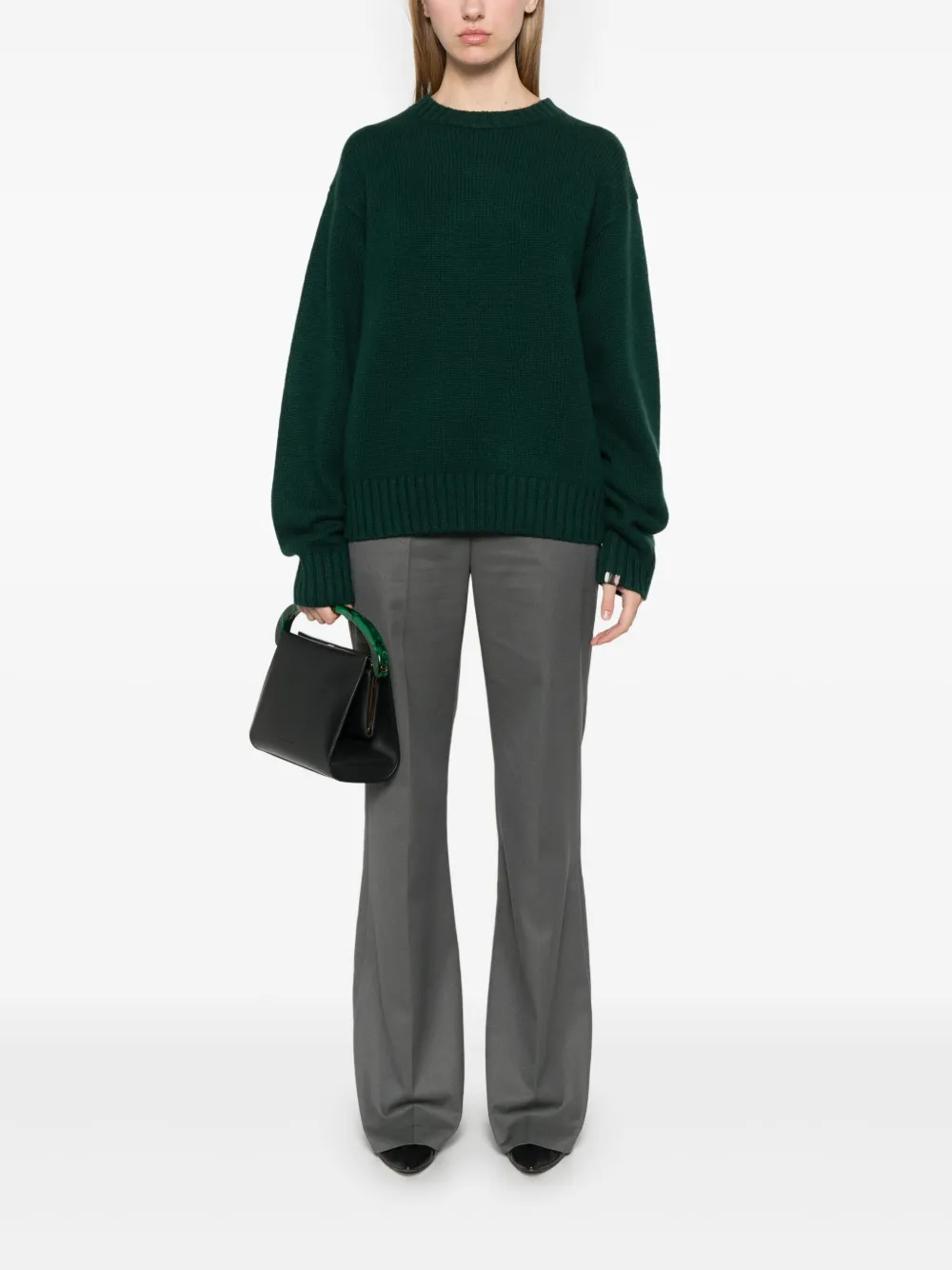 extreme cashmere Nº373 trui Groen