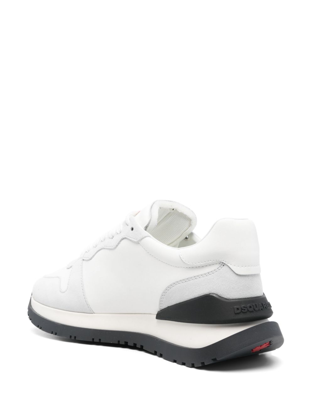 DSQUARED2 Leren sneakers Wit