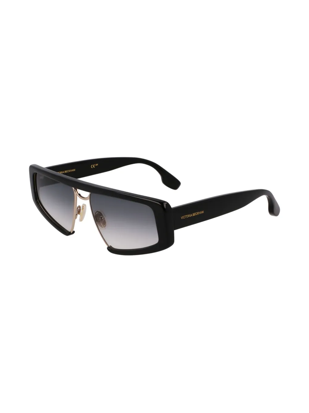 Victoria Beckham Eyewear Zonnebril met cat-eye montuur Zwart