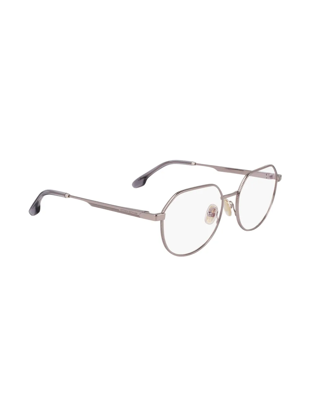 Victoria Beckham Eyewear Bril met zeshoekig montuur Zilver