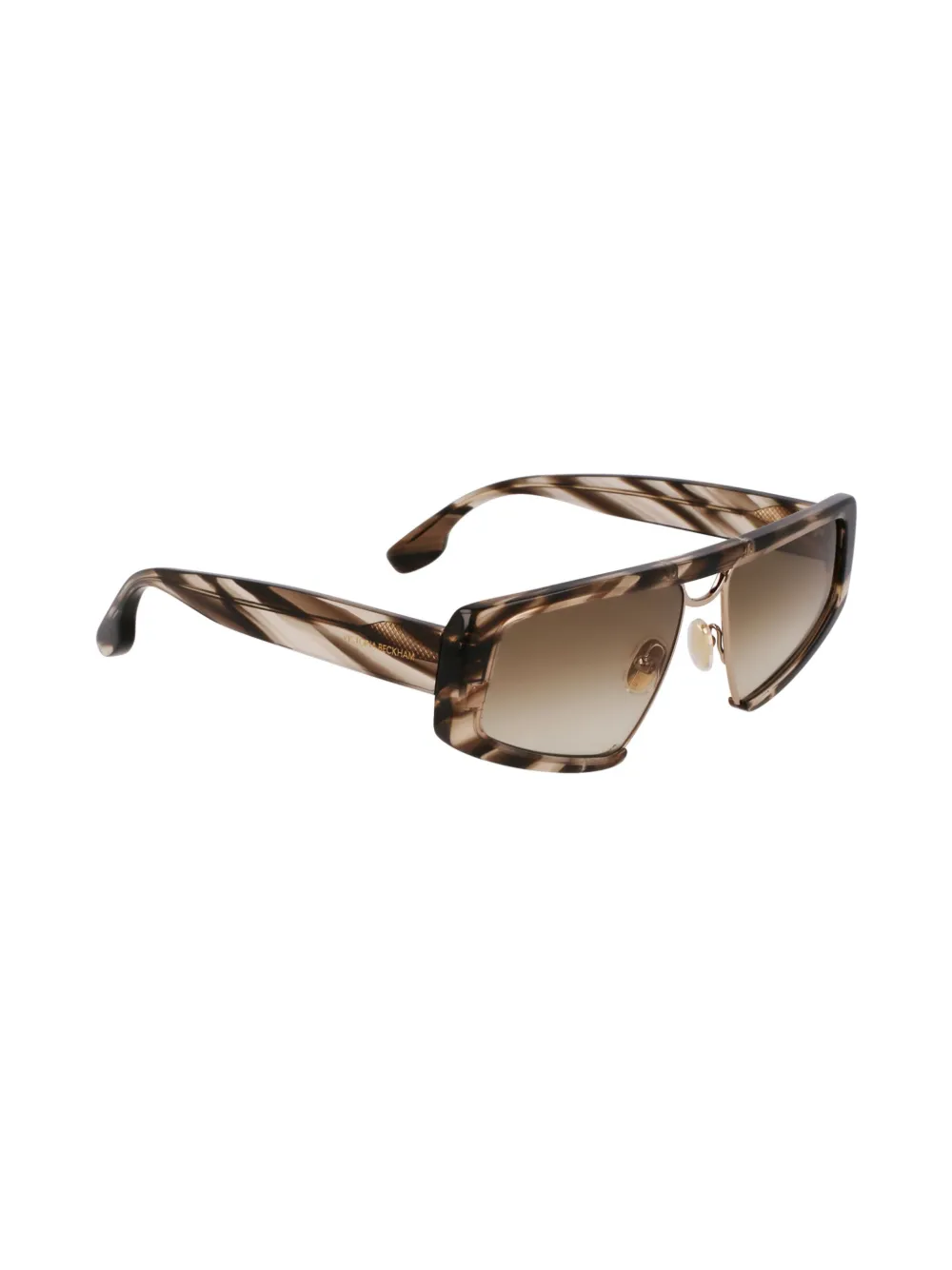Victoria Beckham Eyewear Zonnebril met cat-eye montuur - Bruin