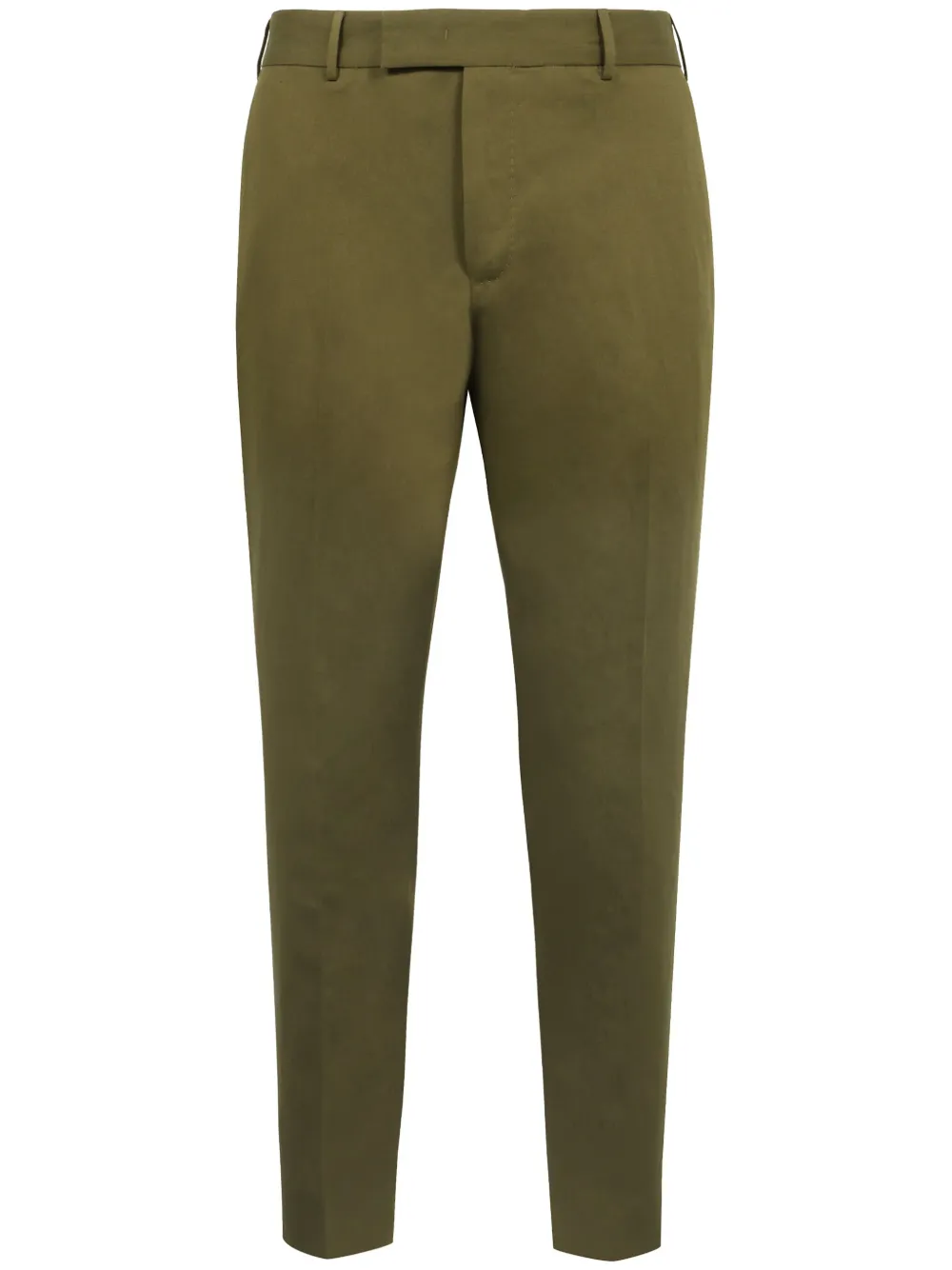 PT Torino Pantaloni in cotone e lino - グリーン PT Torino Pantaloni in cotone e lino - グリーン