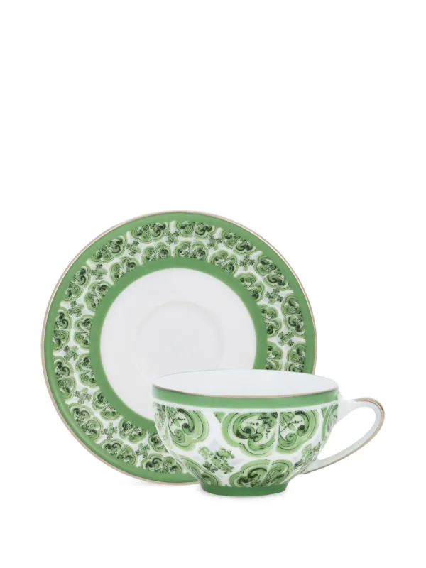 Dolce & Gabbana Maiolica Espresso Set | White | FARFETCH