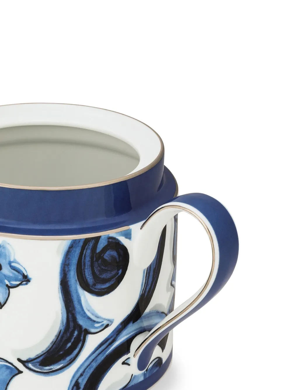 Dolce & Gabbana Mediterraneo-print Teapot In White