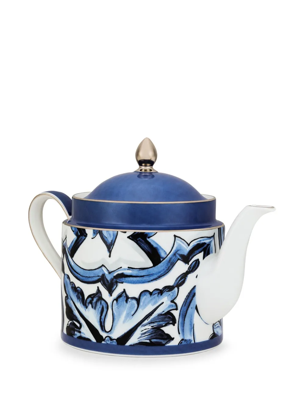 Dolce & Gabbana Mediterraneo-print Teapot In White