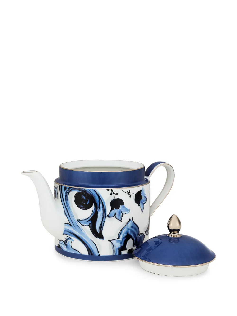 Dolce & Gabbana Mediterraneo-print Teapot In White