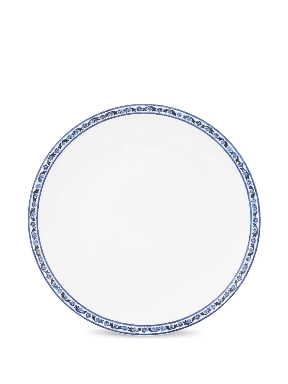 Dolce & Gabbana Mediterraneo-trim Plates (set Of Two) In White
