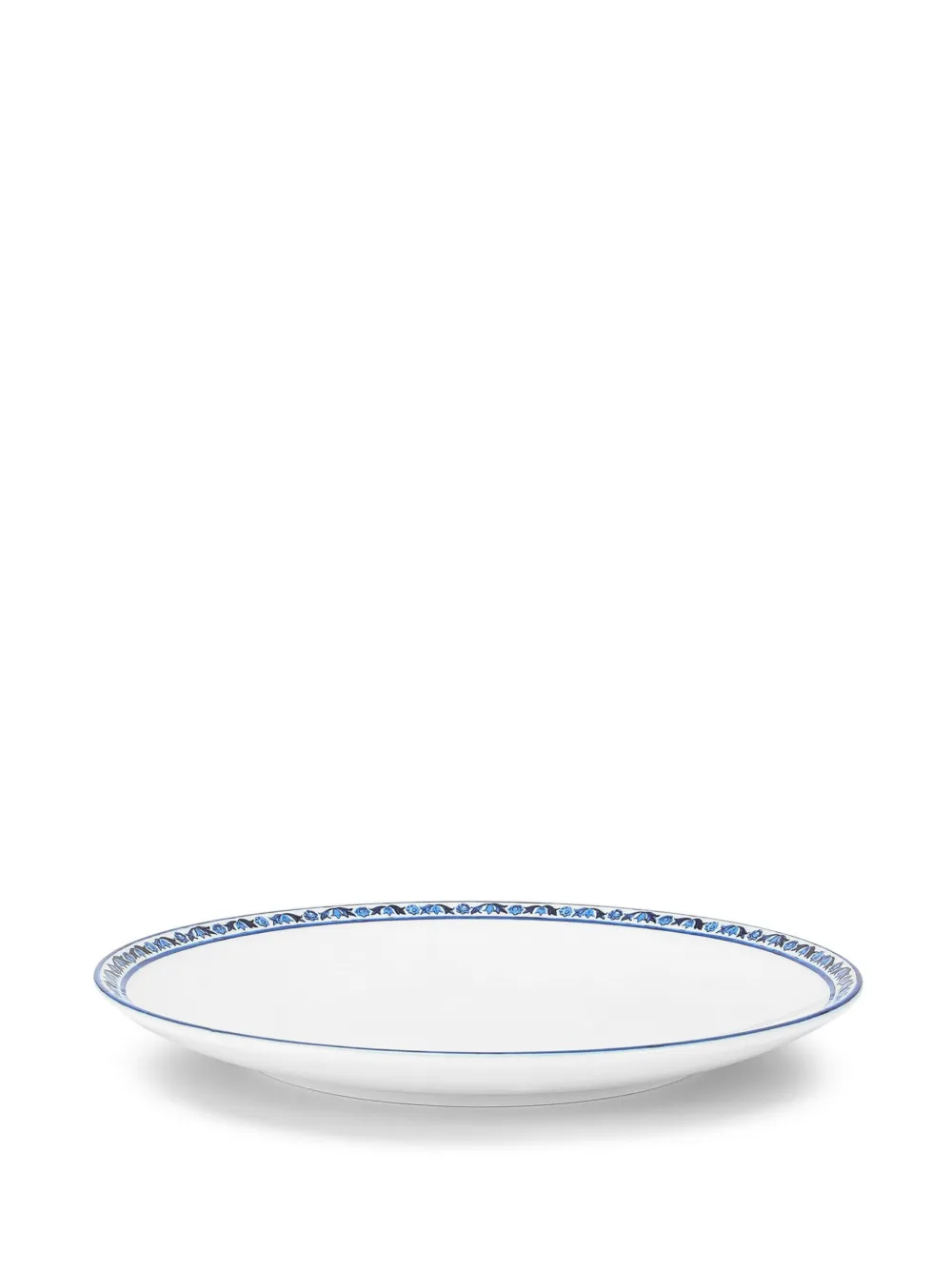 Dolce & Gabbana Mediterraneo-trim Plates (set Of Two) In White