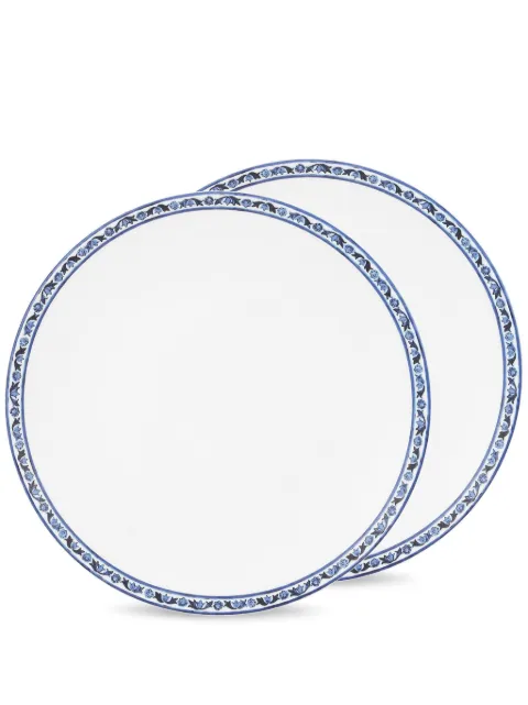 Dolce & Gabbana Mediterraneo-trim plates (set of two)