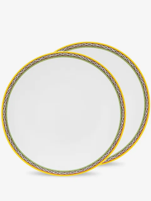 Dolce & Gabbana Carretto Siciliano-trim soup plates
