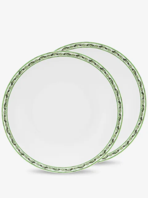 Dolce & Gabbana Maiolica-trim soup plates