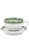 Dolce & Gabbana Maiolica-trim teacups (set of two) - White