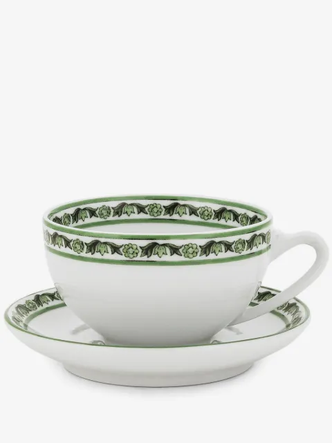 Dolce & Gabbana lot de deux tasses à thé à bord Maiolica