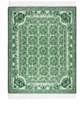 Dolce & Gabbana jacquard cashmere blanket - Green