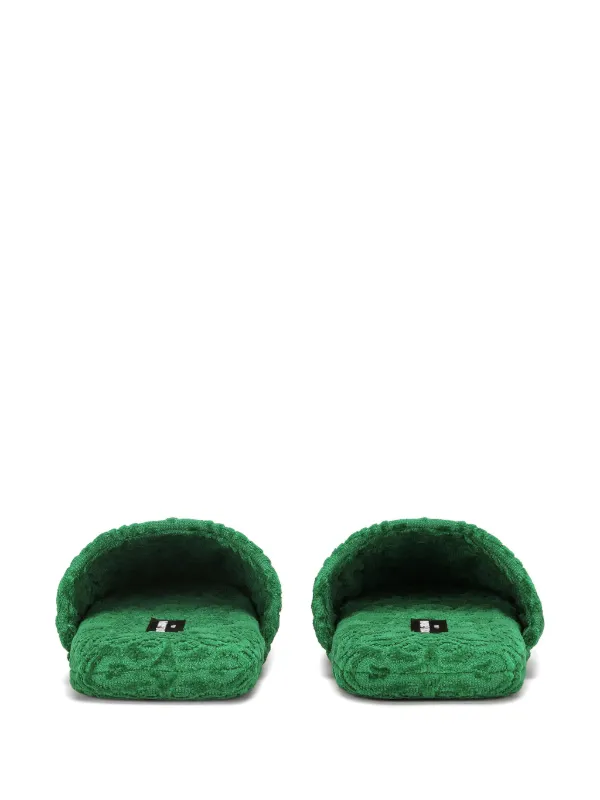 国内発送/送料関税込【DOLCE & GABBANA】 Interwoven Slipper Dolce&Gabbana Slippers and Clogs Men Rubber Blue/White | B