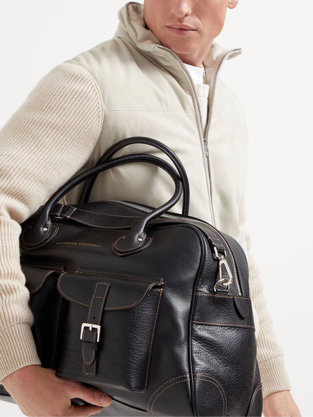 How to buy smart Brunello Cucinelli Weekender bag Men