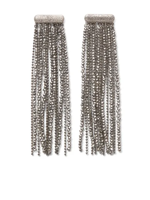 Brunello Cucinelli aretes con cadena Monili