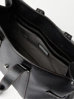 Brunello Cucinelli Weekender Country ボストンバッグ | ブラック
