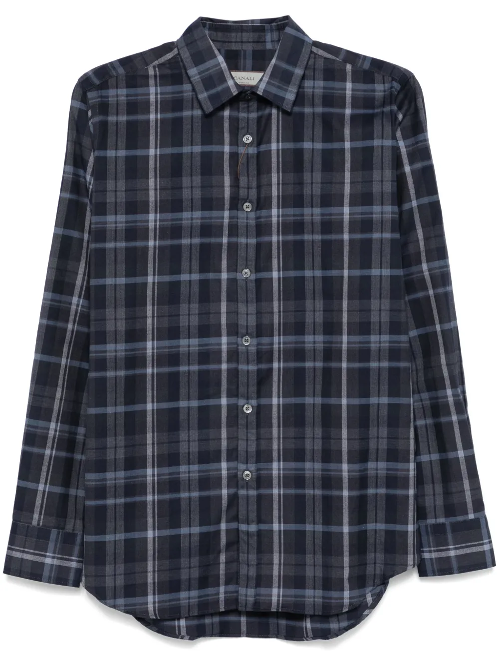 Canali camisa con cuadros estampados | azul | Image 1