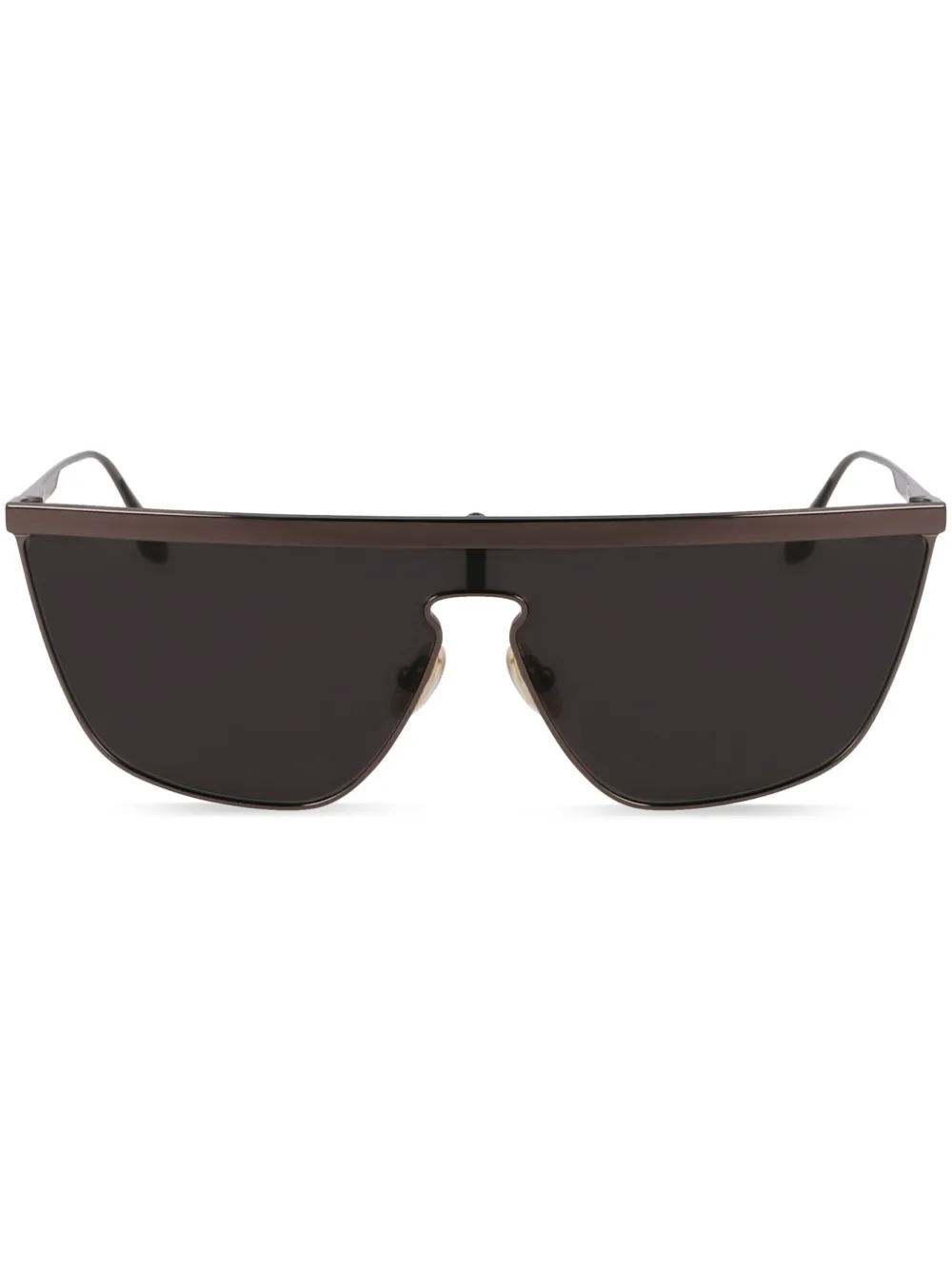 Victoria Beckham Eyewear Occhiali da sole geometrici - Grigio