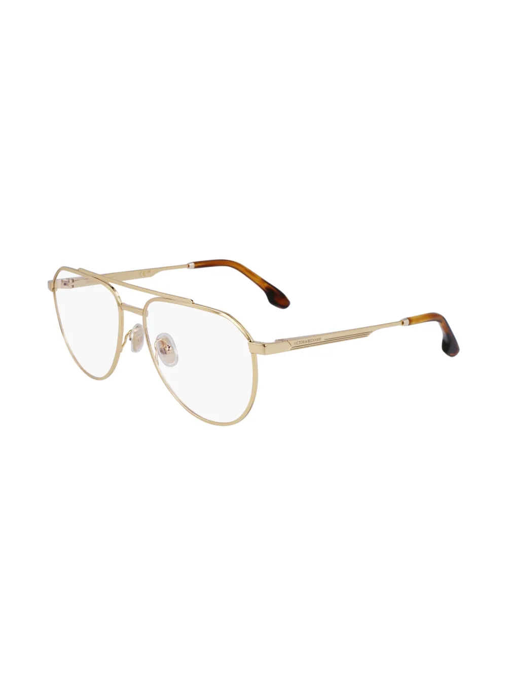 Victoria Beckham Eyewear Bril met piloten montuur Goud