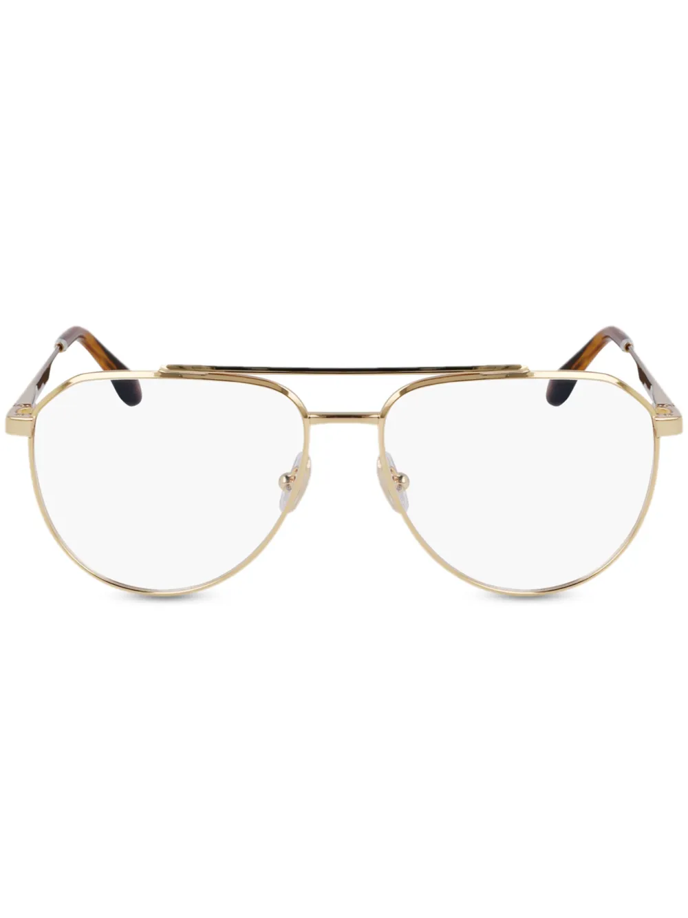Victoria Beckham Eyewear Bril met piloten montuur Goud