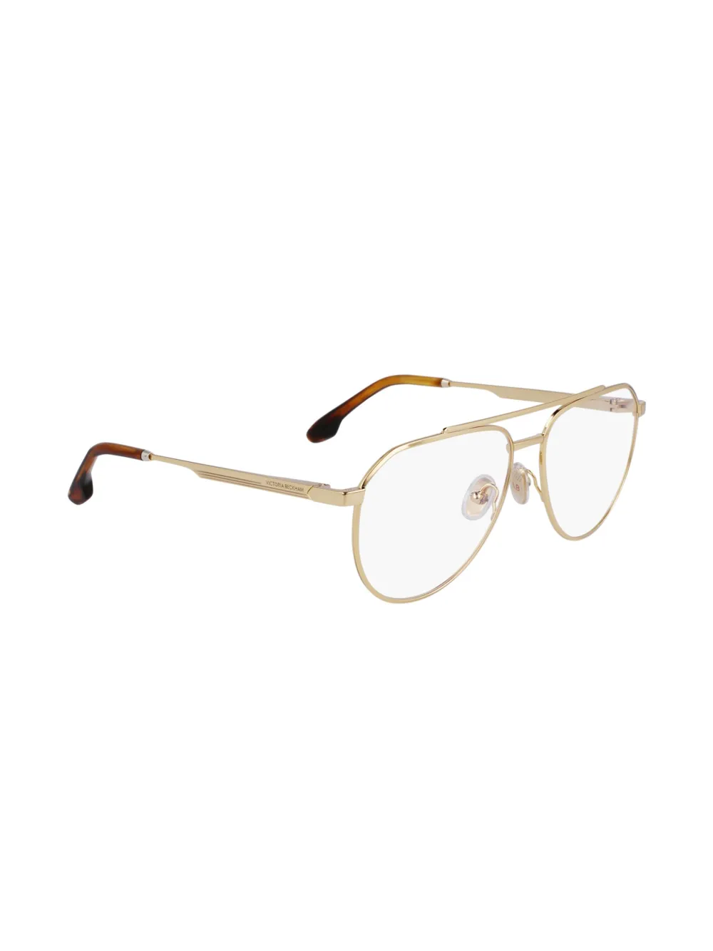 Victoria Beckham Eyewear Bril met piloten montuur Goud