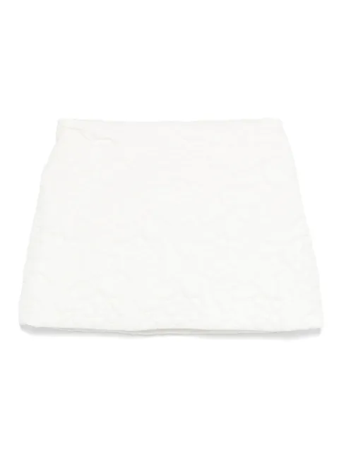 Il Gufo matelassé mini skirt