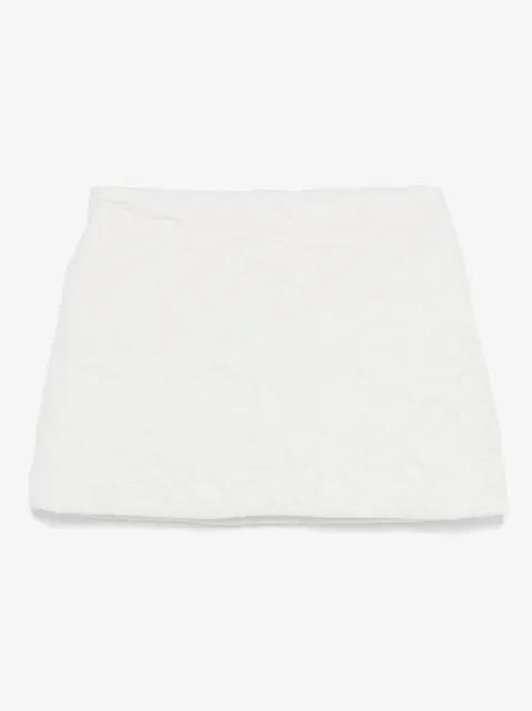 Il Gufo matelassé mini skirt