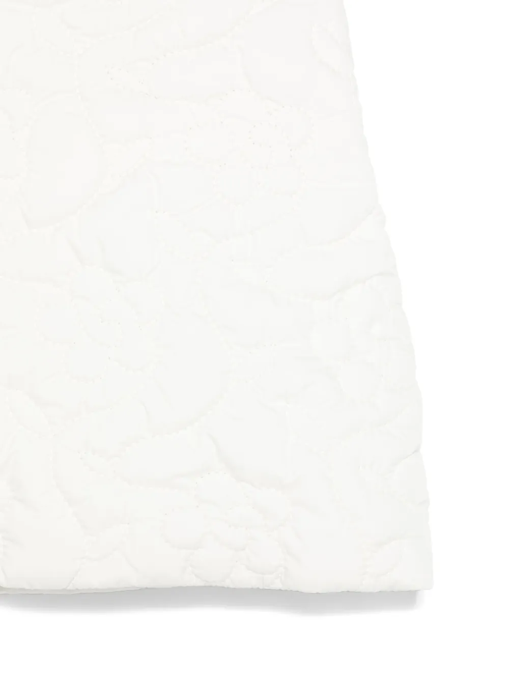 Il Gufo Matelassé mini-rok Wit