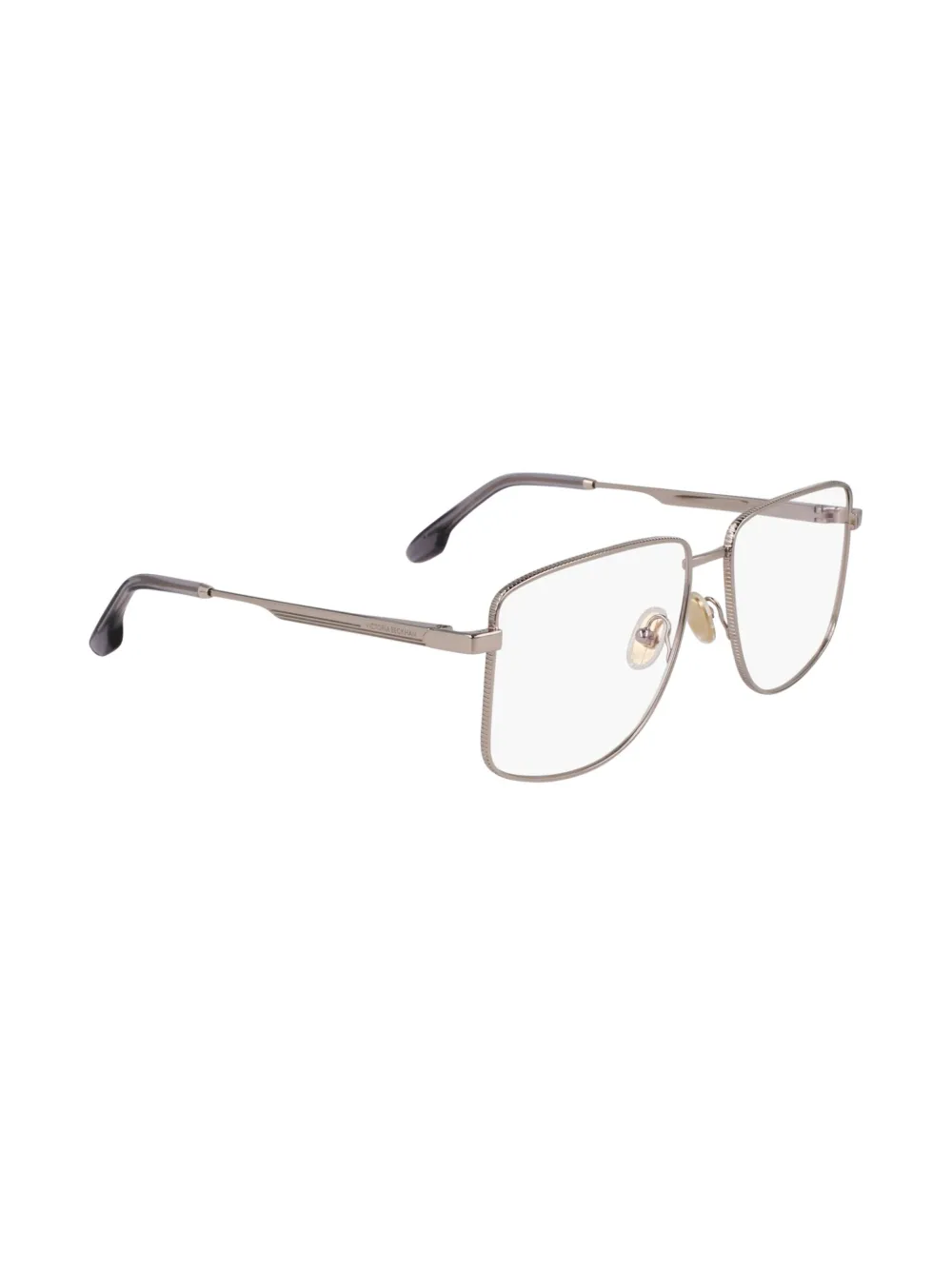Victoria Beckham Eyewear Zonnebril met rechthoekig montuur Zilver