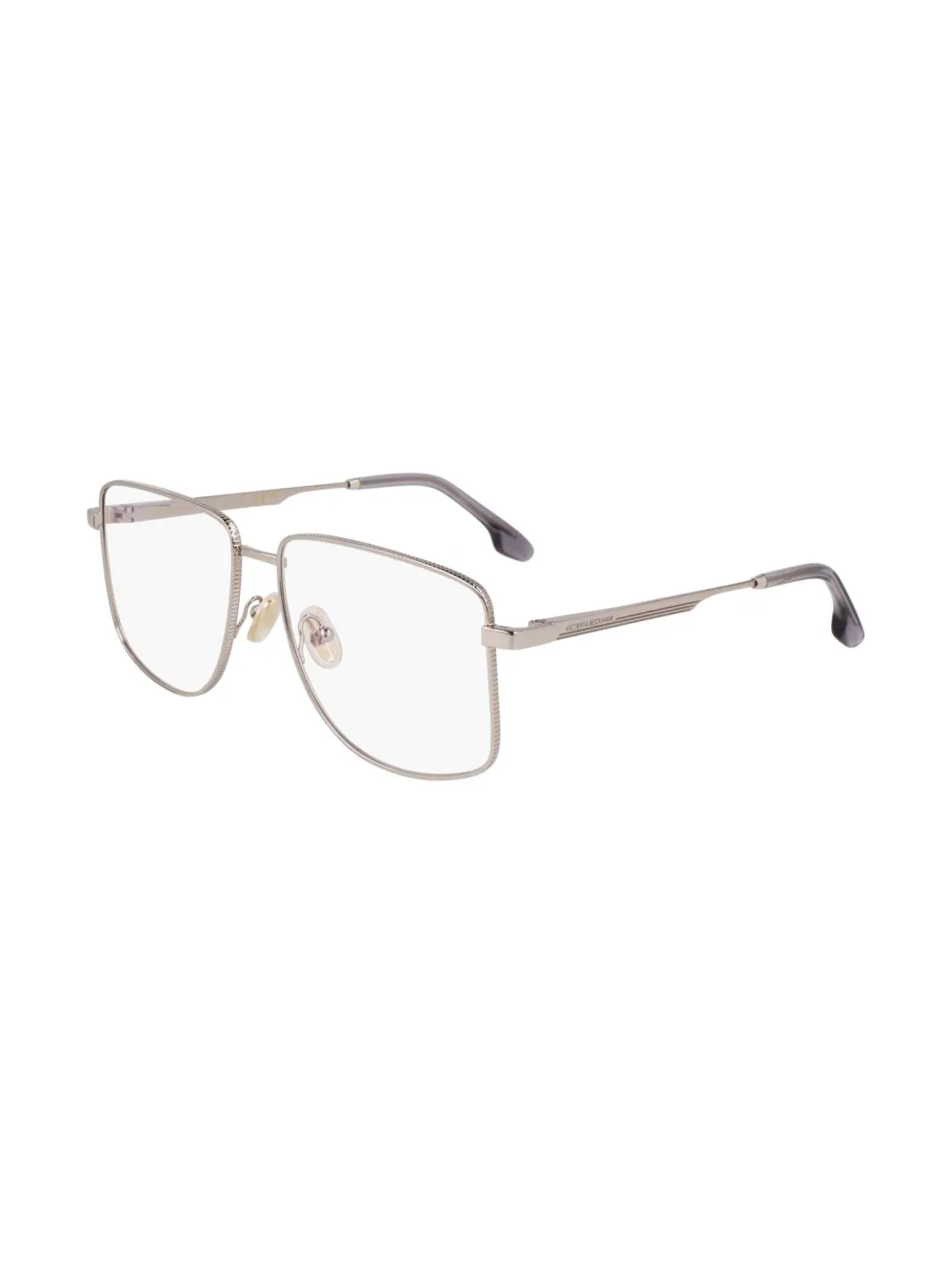 Victoria Beckham Eyewear Zonnebril met rechthoekig montuur Zilver