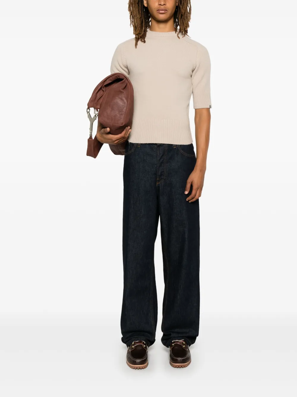 extreme cashmere Nº374 sweater - Beige