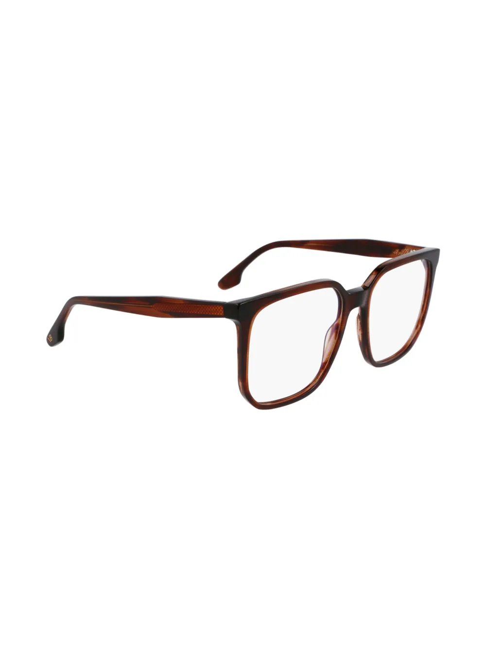 Victoria Beckham Eyewear Bril met vierkant montuur Bruin