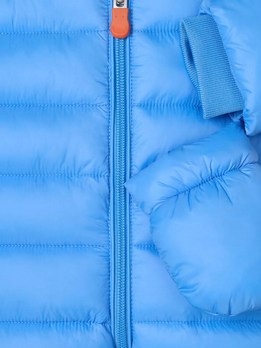 Save The Duck Kids Sneeuwpak met capuchon en rits Blauw