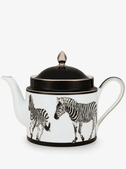 Dolce & Gabbana zebra-print teapot