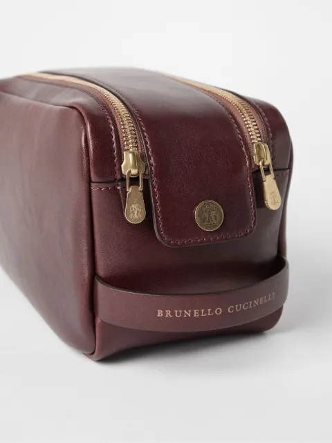 Brunello Cucinelli neceser con doble cierre