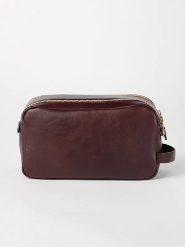 【ブルネロクチネリ】 Wash Bags バッグ・カバン Brunello Cucinelli Double Zip Wash Bag | Brown | FARFETCH