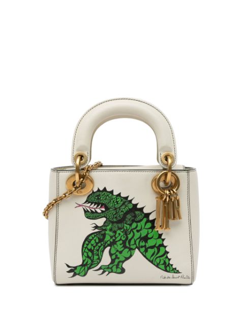 Christian Dior 2017 Limited Edition Niki De Saint Phalle Mini Calfskin Dragon Lady Dior satchel Women