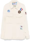 Jacob Cohën patch-detailing jacket - Neutrals