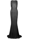 Let's Swim mesh maxi dress - Black