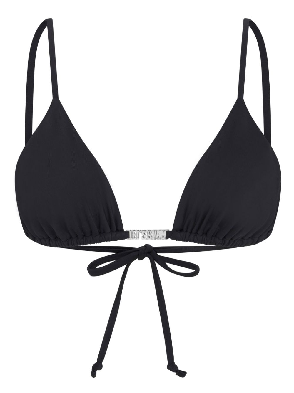 Shop Let's Swim Triangle-shape Bikini In Schwarz