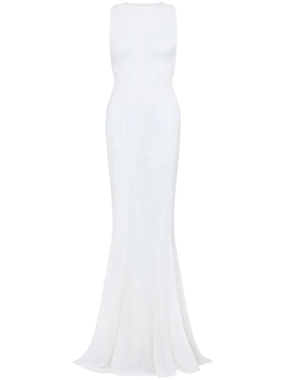 LET'S SWIM MESH MAXI DRESS